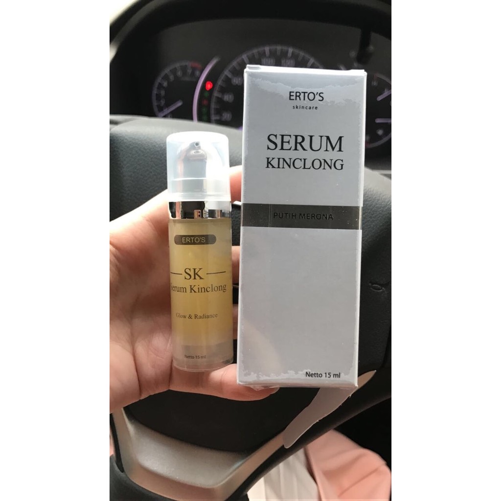 [ ERTOS ] SERUM KINCLONG / PENCERAH WAJAH