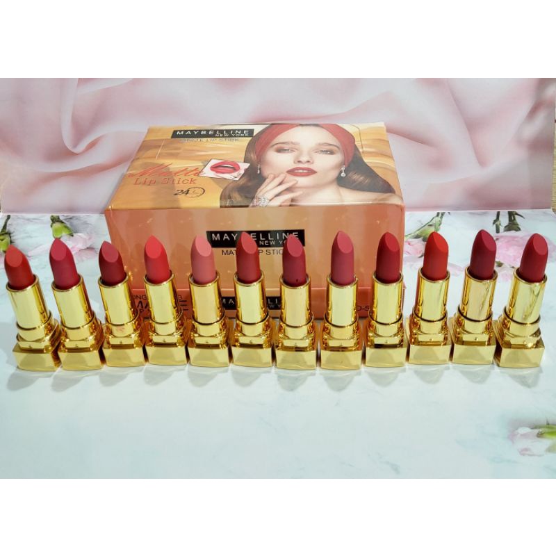 [Per Batang] Lipstick Maybelline Case Gold BD5053