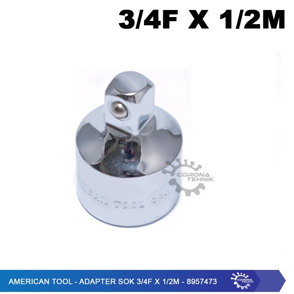 Adapter Sok 3/4F x 1/2M - American Tool - 8957473