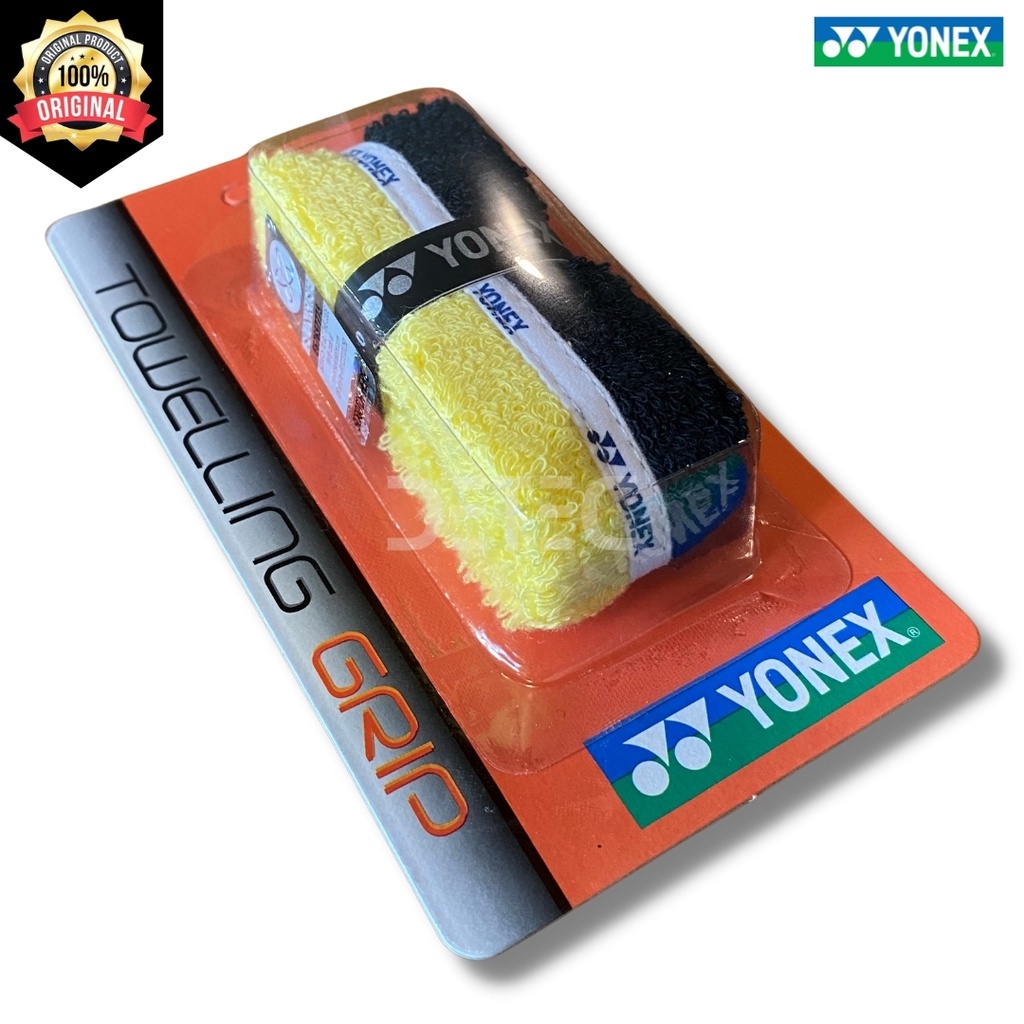 Yonex Grip AC204-2TT TOWEL - YELLOW BLACK AC 204 2TT