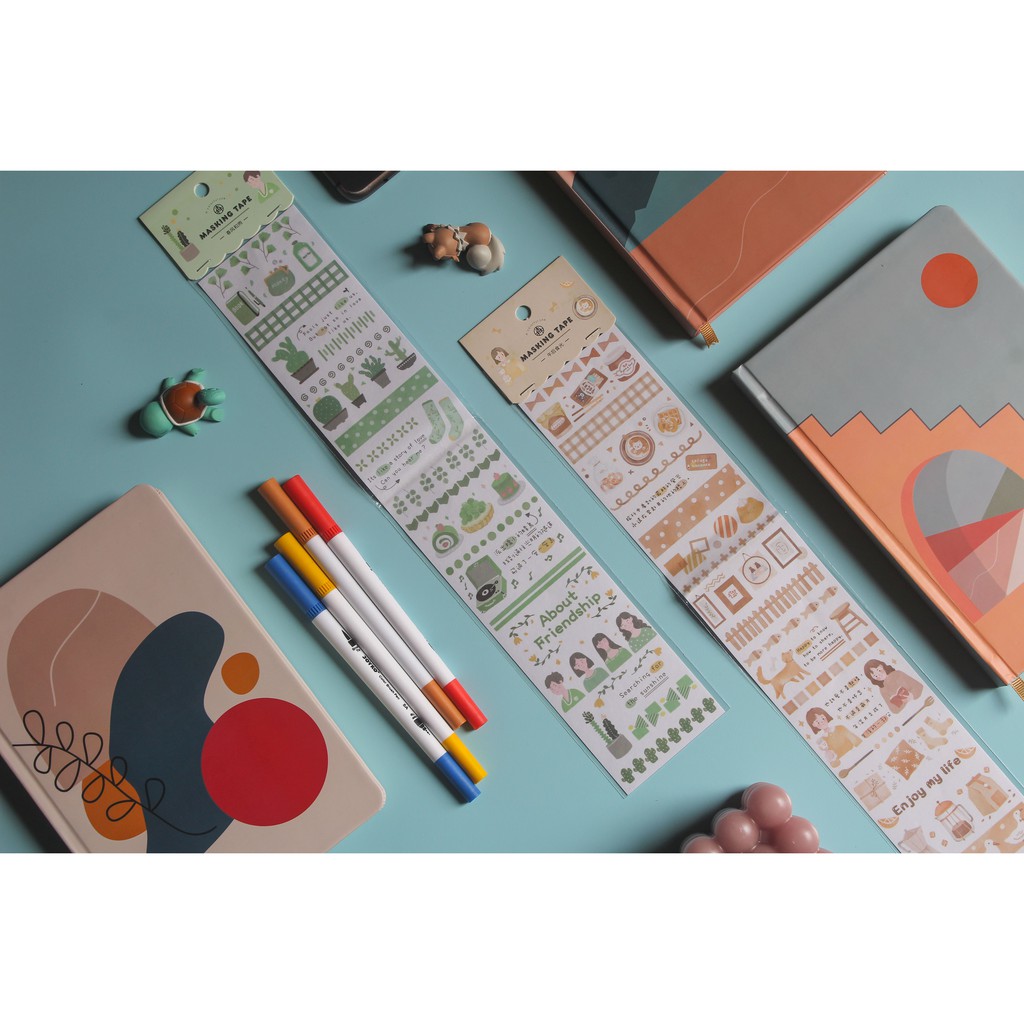 

Washi Masking Tape Stickers