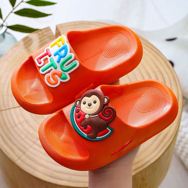 Sandal Slop Anak Karakter Kartun Fruit Animal Import RF