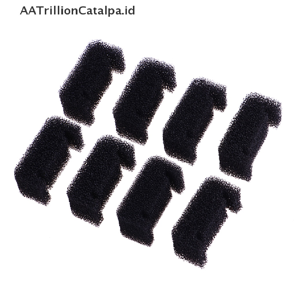 Aatrillioncatalpa 8Pcs Filter Spons Pengganti Untuk Air Mancur Kucing Peliharaan