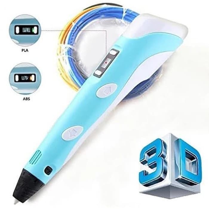 

buruan 3D Stereoscopic Printing Pen For 3D Drawing Lukis 3 Dimensi