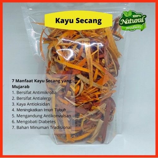 

Kayu Secang serut Asli Original Premium 50gr