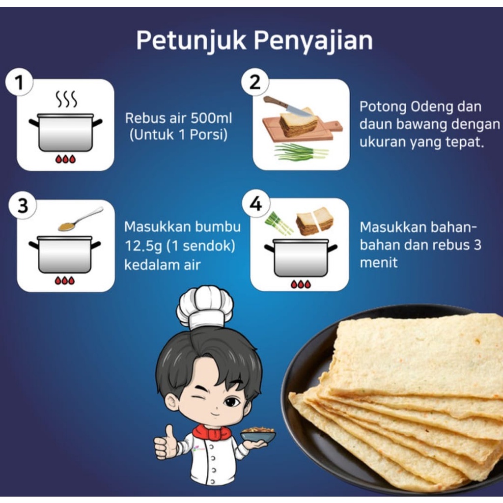 Oppa Odeng Oden Eomuk Korea Fish Cake 1kg Halal