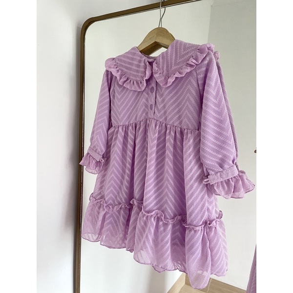 Aurelle Dress Anak / Dress Ibu Anak / Gamis Couple Ibu Anak