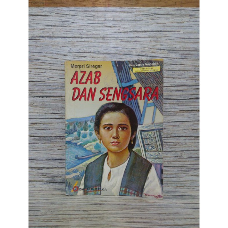 Merari Siregar AZAB DAN SENGSARA