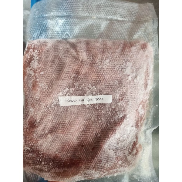 

PREMIUM Daging Babi Giling tanpa lemak / Pork minced no fat 500gr