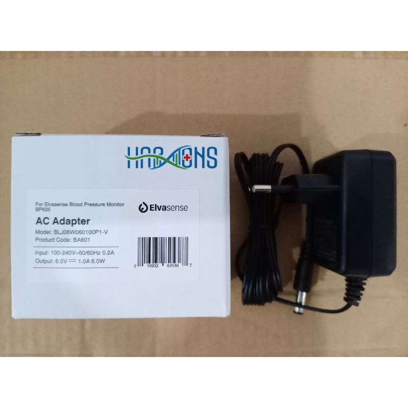 AC Adapter Tensimeter Digital Elvasense Type BP635