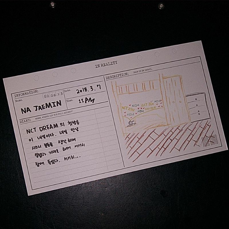 Diary Empathy Reality Jaemin [BOOKED]