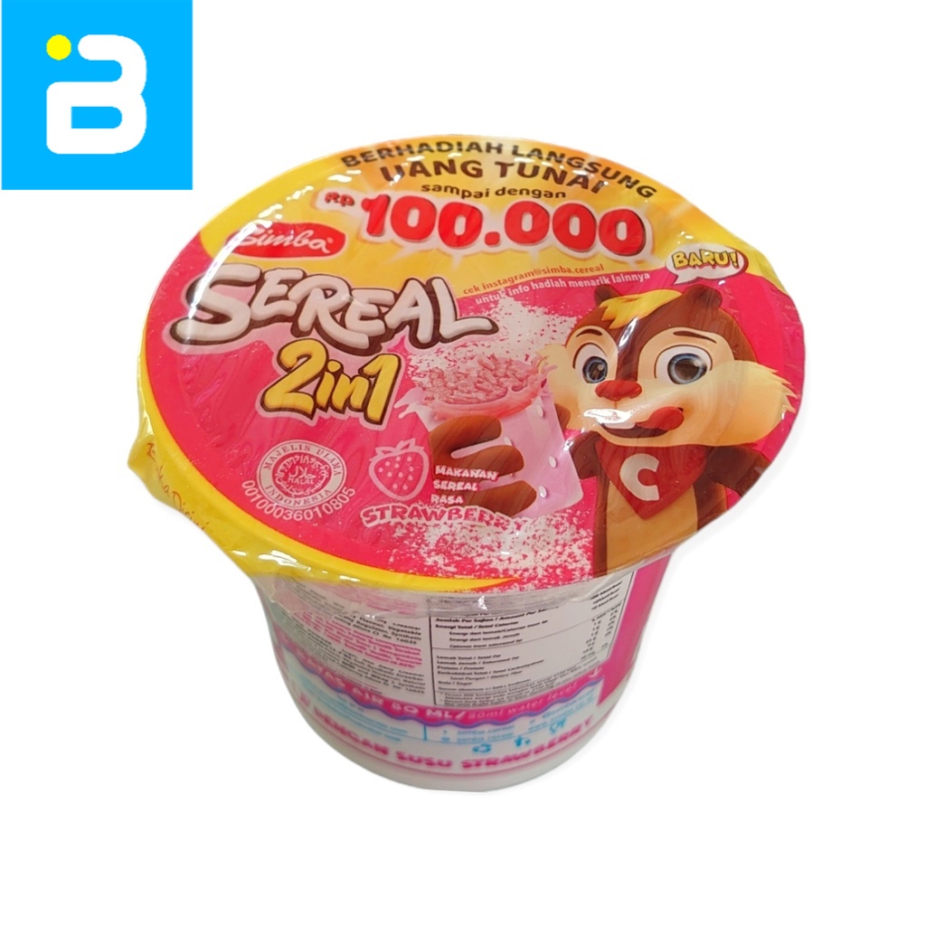 

Simba Sereal 2in1 Rasa Strawberry 24 G