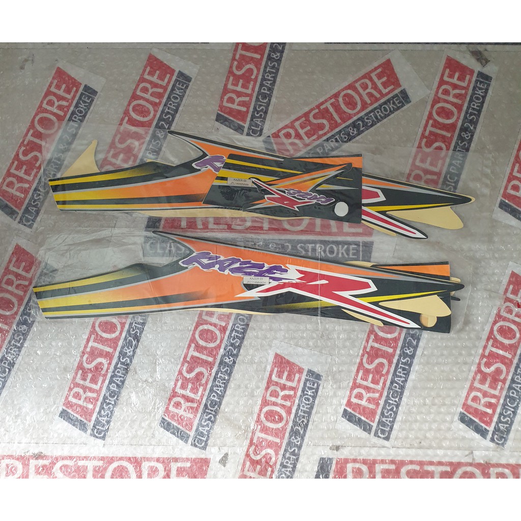 STRIPING STICKER LIST BODY KAZE R 2003