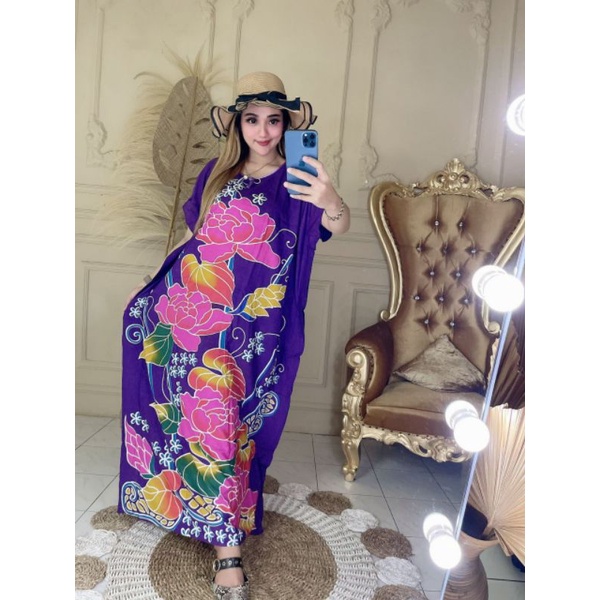 [BISA COD BAYAR DIRUMAH] NEW KAFTAN PELANGI JUMBO