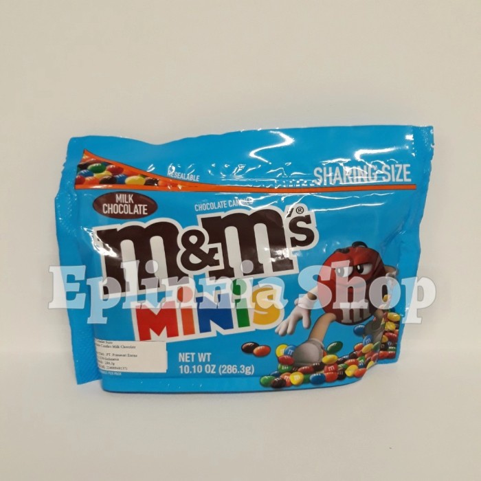 

M&M's M&M Milk Chocolate Mini Chocolate Candies 286 gr - MM Cokelat