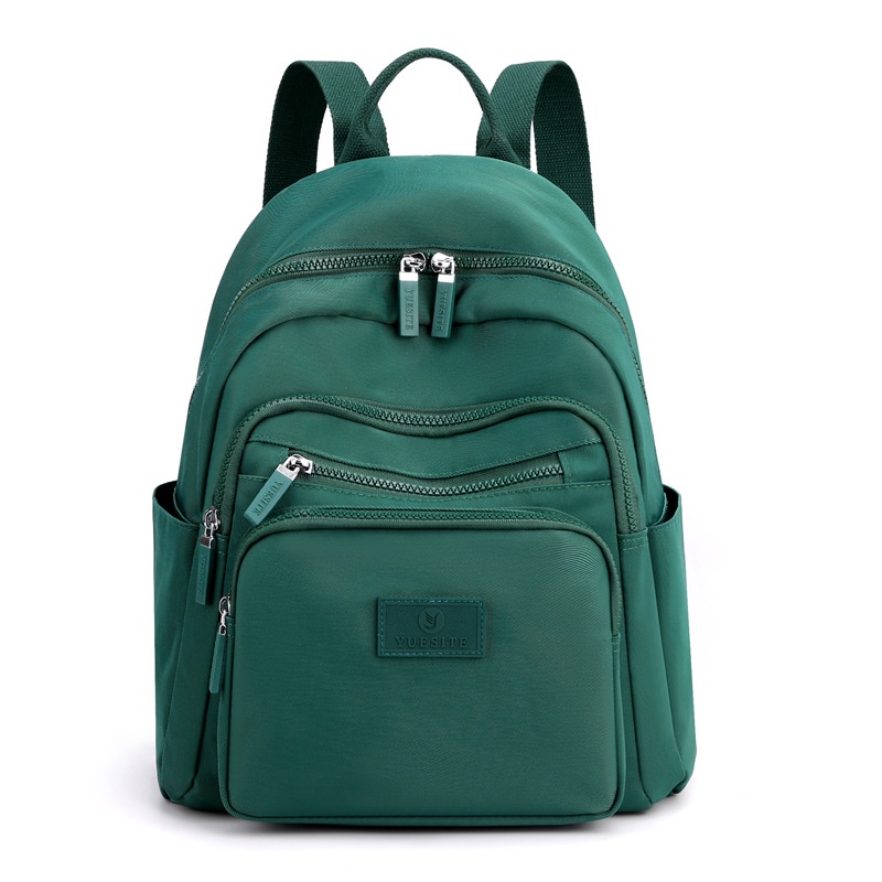 RANSEL WANITA TERBARU MODEL KOREA YUSTE 8068#-HIJAU