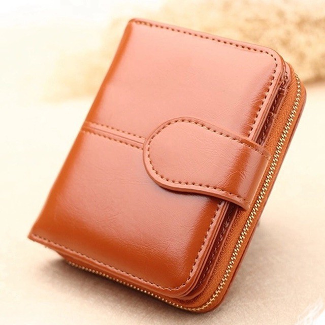 MORYMONY DOMPET ARROW - Dompet Lipat Mini-COKLAT