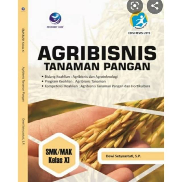 Buku Agribisnis Tanaman Pangan Kelas 2 SMK