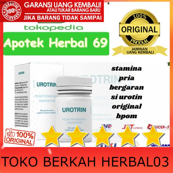 100% ASLI UROTRIN ASLI OBAT STAMINA PRIA BERGARANSI UROTIN PEMBESAR ORIGINAL POM