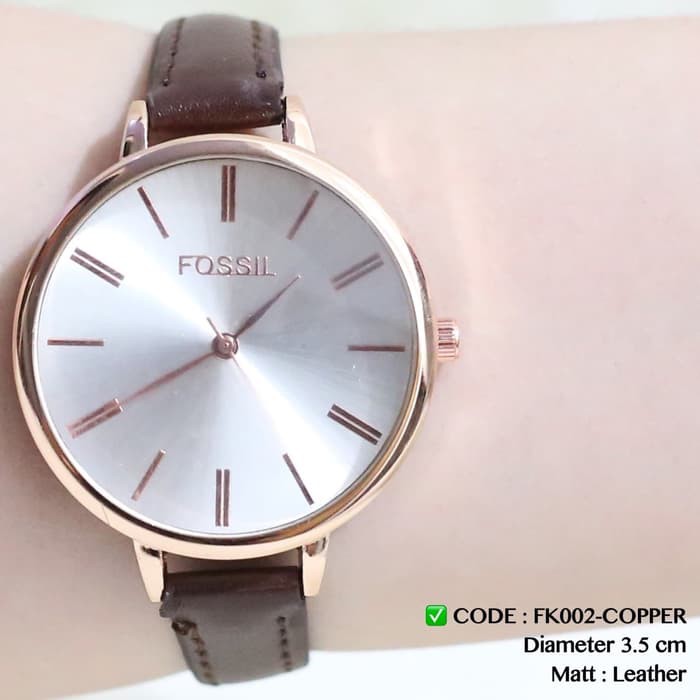 "Jam tangan wanita guess tali kulit kecil grosir ecer fashion cewek"