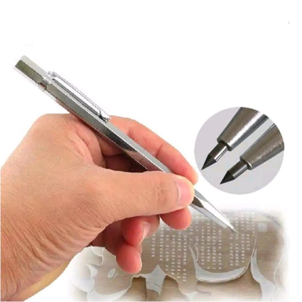 

Ukir Pena Kaca Tungsten Carbide Scribe Etching Pen Carve Glass Engrave