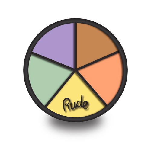 RUDE FABULOUS CONCEALER WHEEL CONCEALER CREAM