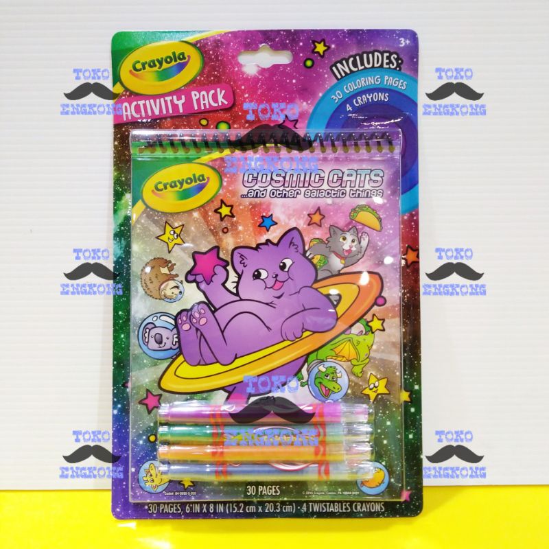 

CRAYOLA COSMIC CATS ACTIVITY PACK