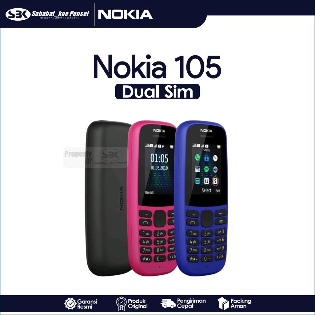 Jual Nokia 105 Garansi Resmi | Shopee Indonesia