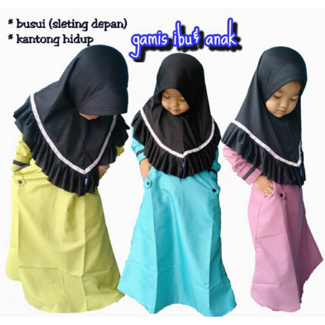 Gamis couple gamis couple ibu dan anak gamis couple ibu anak murah