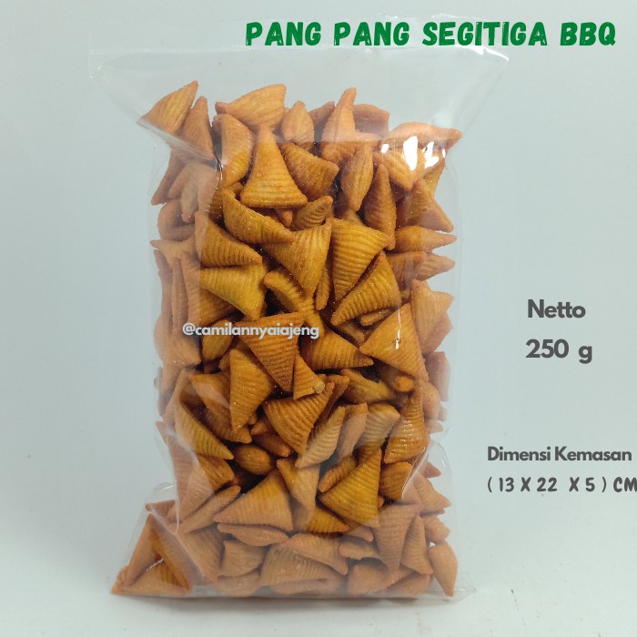 

Pangpang Jagung Segitiga Utama BBQ Renyah Manis Gurih 250 g