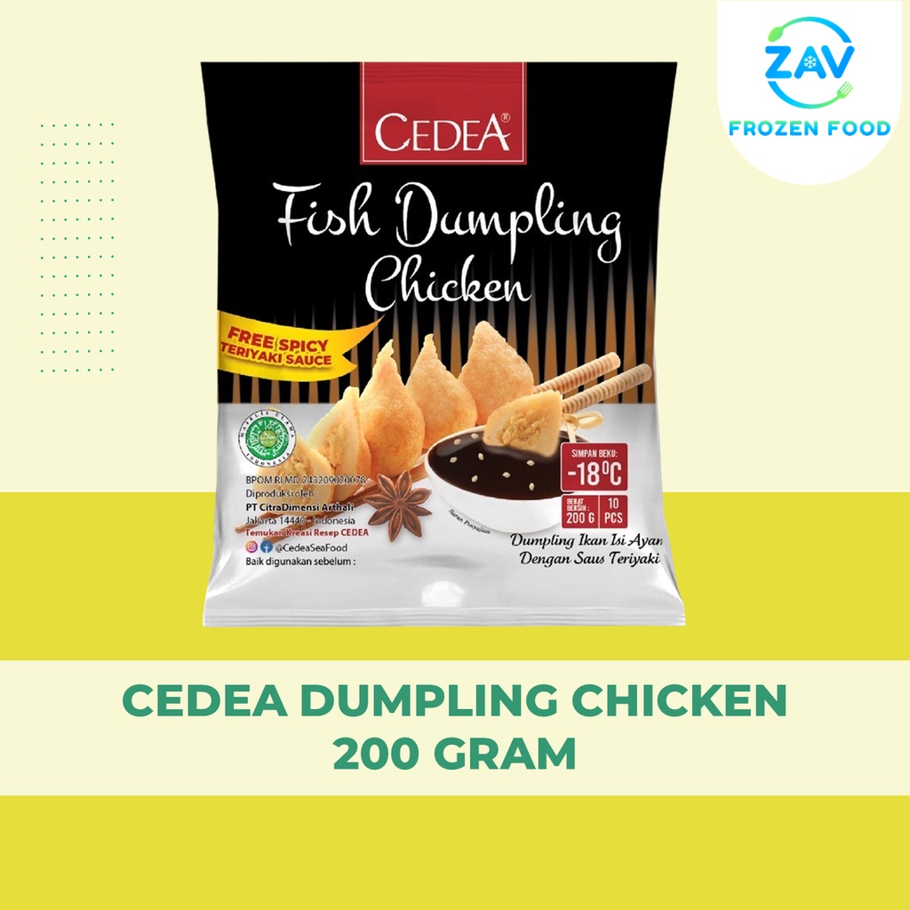 

CEDEA DUMPLING CHICKEN 200 GRAM