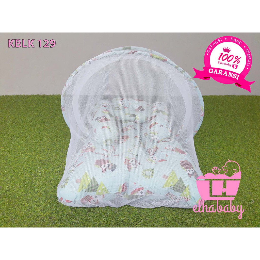 Kasur Bayi Set Kelambu Baru Lahir Murah Produk Tempat Tidur Lipat Baby Perlengkapan Bedding Lucu Box