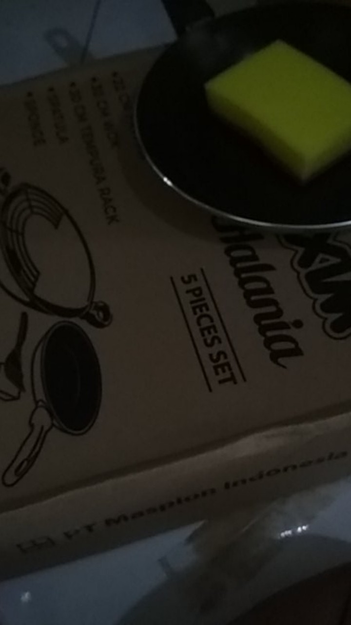 Maspion Maxim Halania 5pcs Set - Wajan Frypan Wok Cookware Set