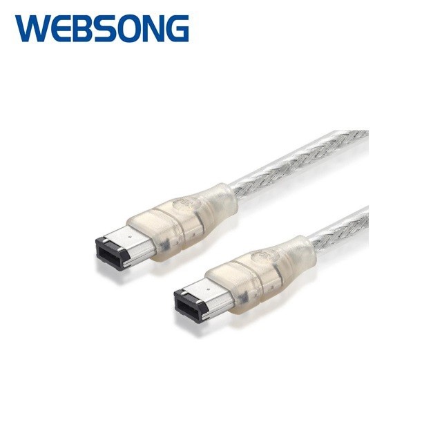 Kabel Firewire 6Pin to 6Pin 6 Pin 1.5M Gold OD 6.0 HQ WEBSONG