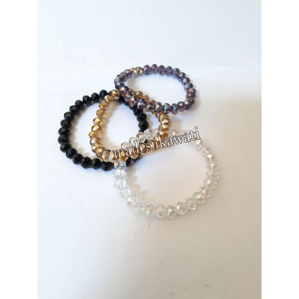 Gelang mutiara bracelet warna