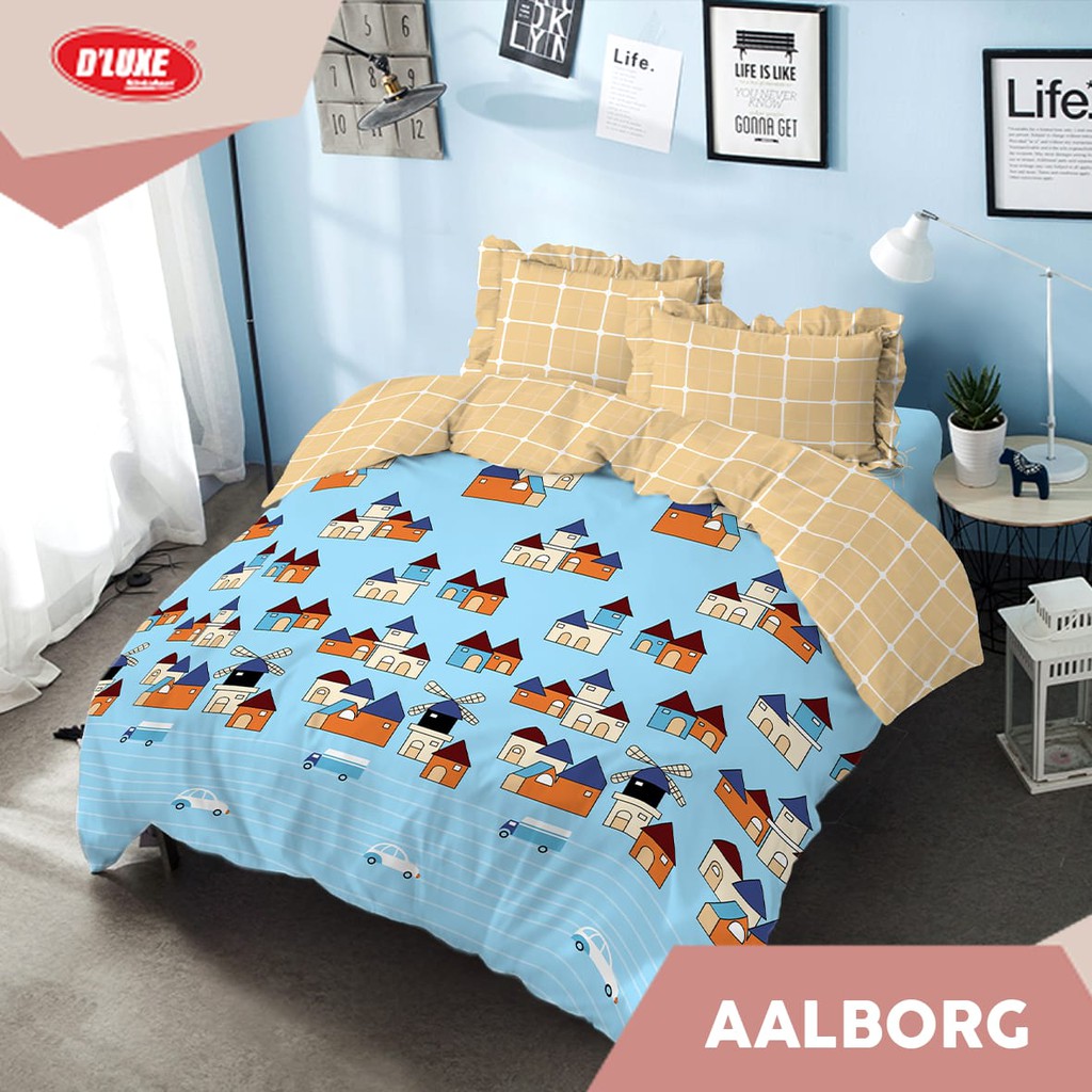 Kintakun Dluxe - Bed Cover King (180x200) Terlaris motif Aalborg