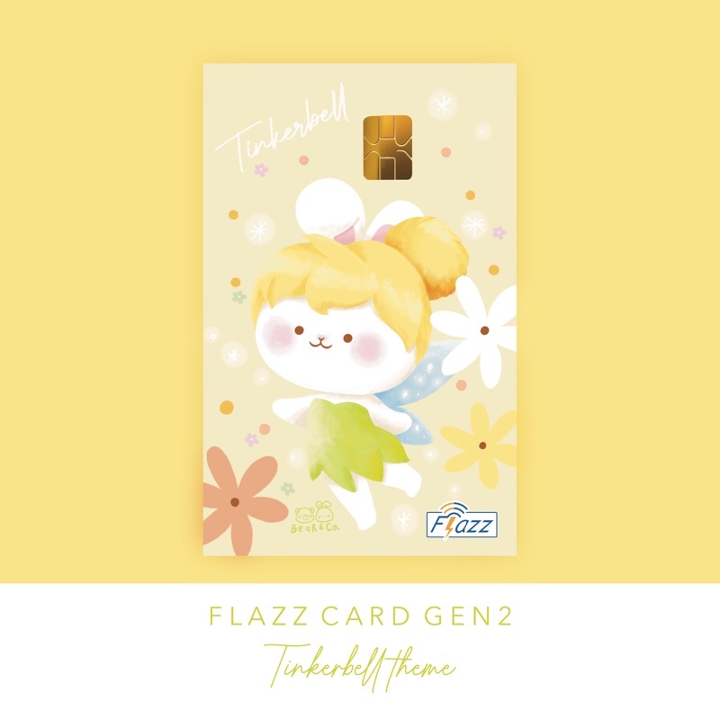 flazz card / e money tinkerbell disney princess