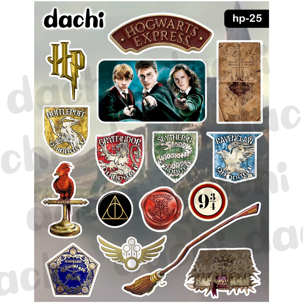 

Dachi Sticker Harry Potter Series - hp25 Peel Off