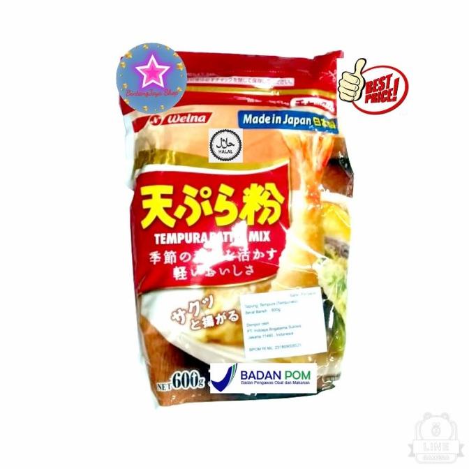 

Tepung Tempura 600gr Jepang Import / Nisshin Seifun Tempurako Original