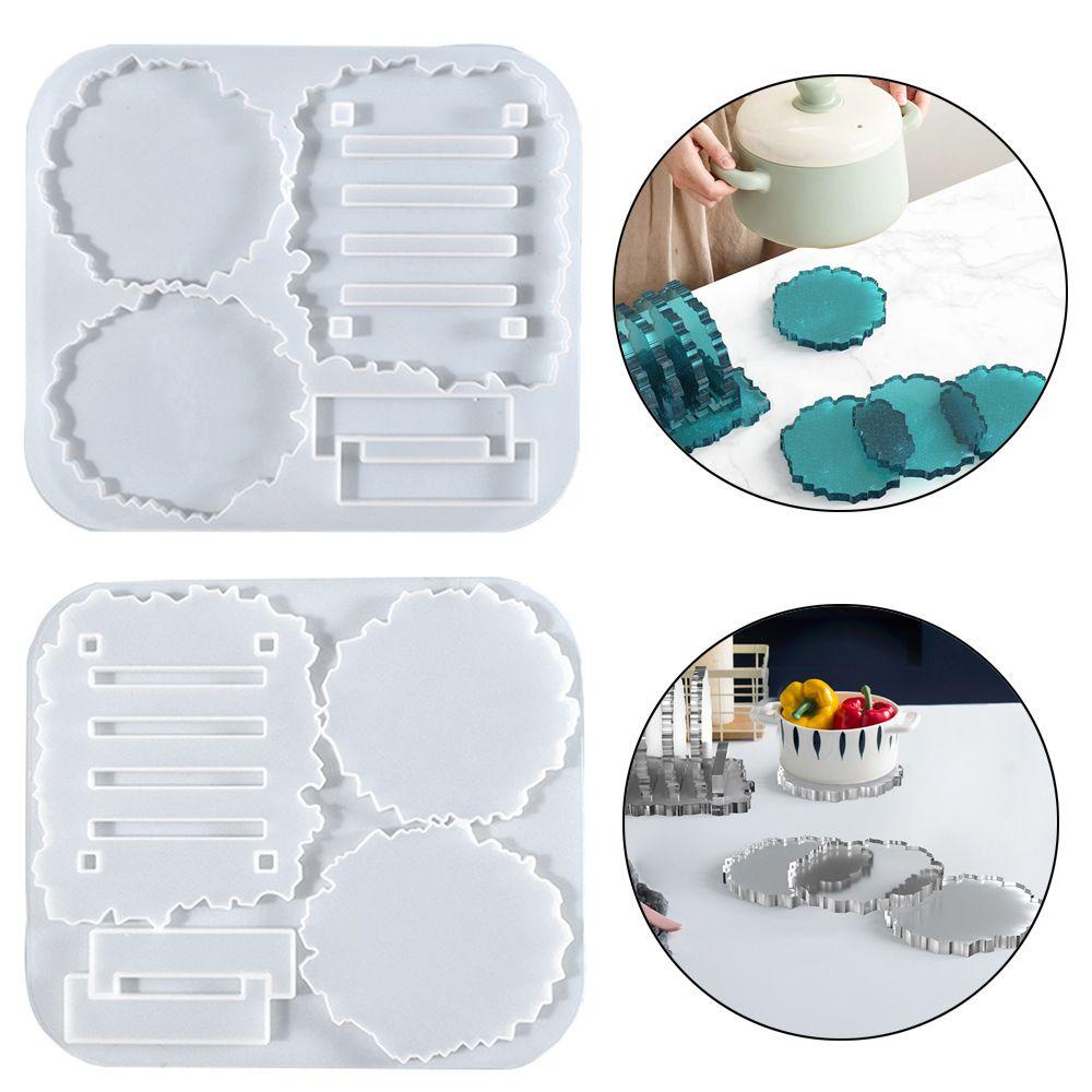 Top Resin Mold Making Tools Tray Crystal Alat Tatakan Cetakan Silikon