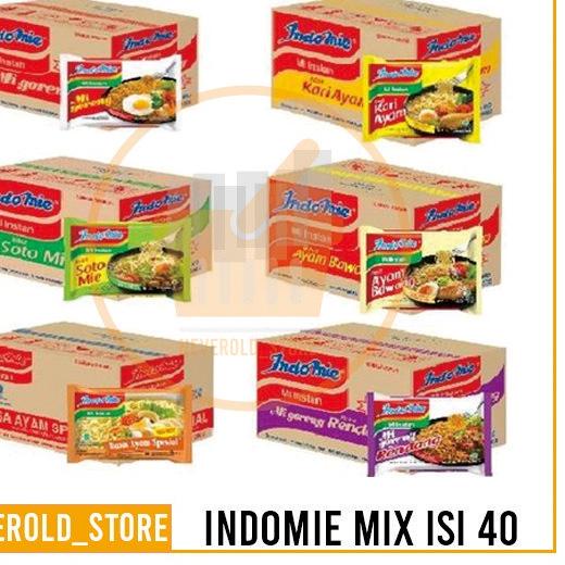 

む Indomie 1 Dus isi 40 (bisa campur) ぷ