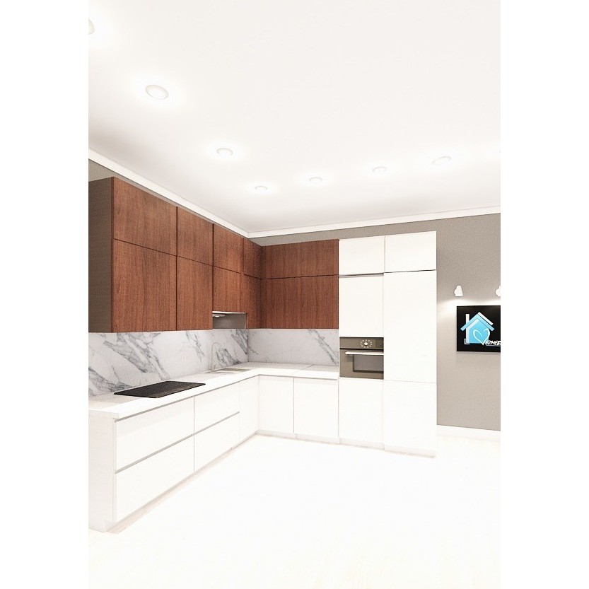 KITCHEN SET MINIMALIS / KITCHEN SET CUSTOM/KITCHEN SET HPL KAYU