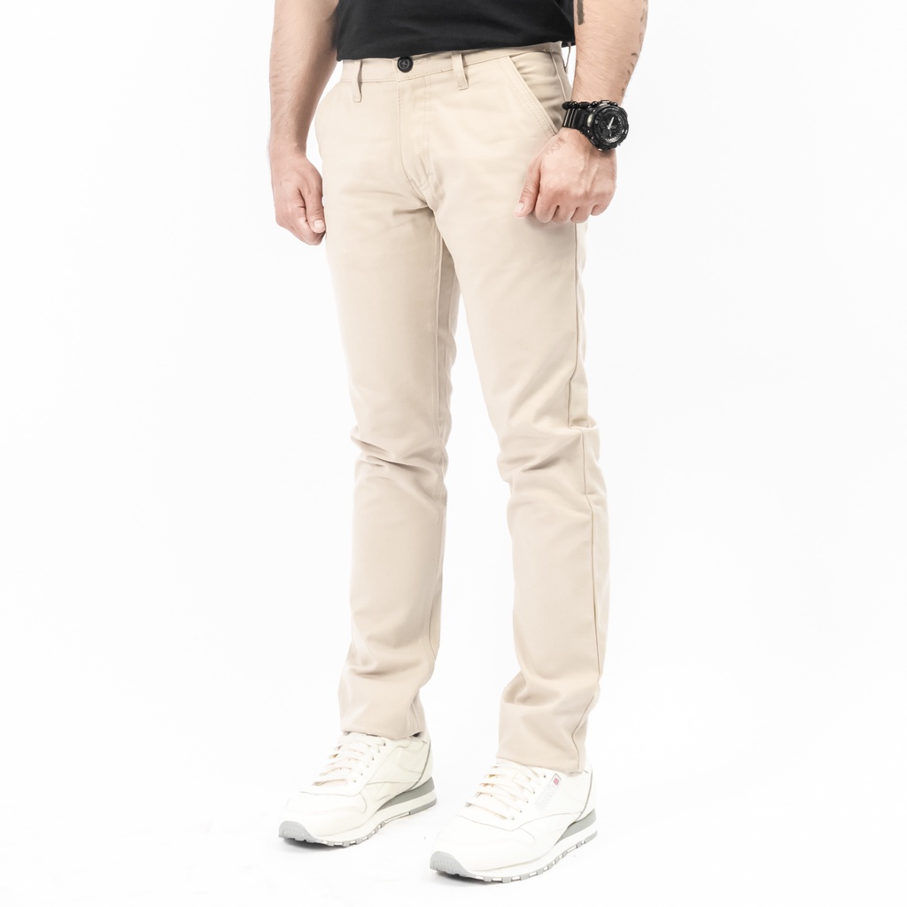 Gizmo Celana Chino Panjang Cream