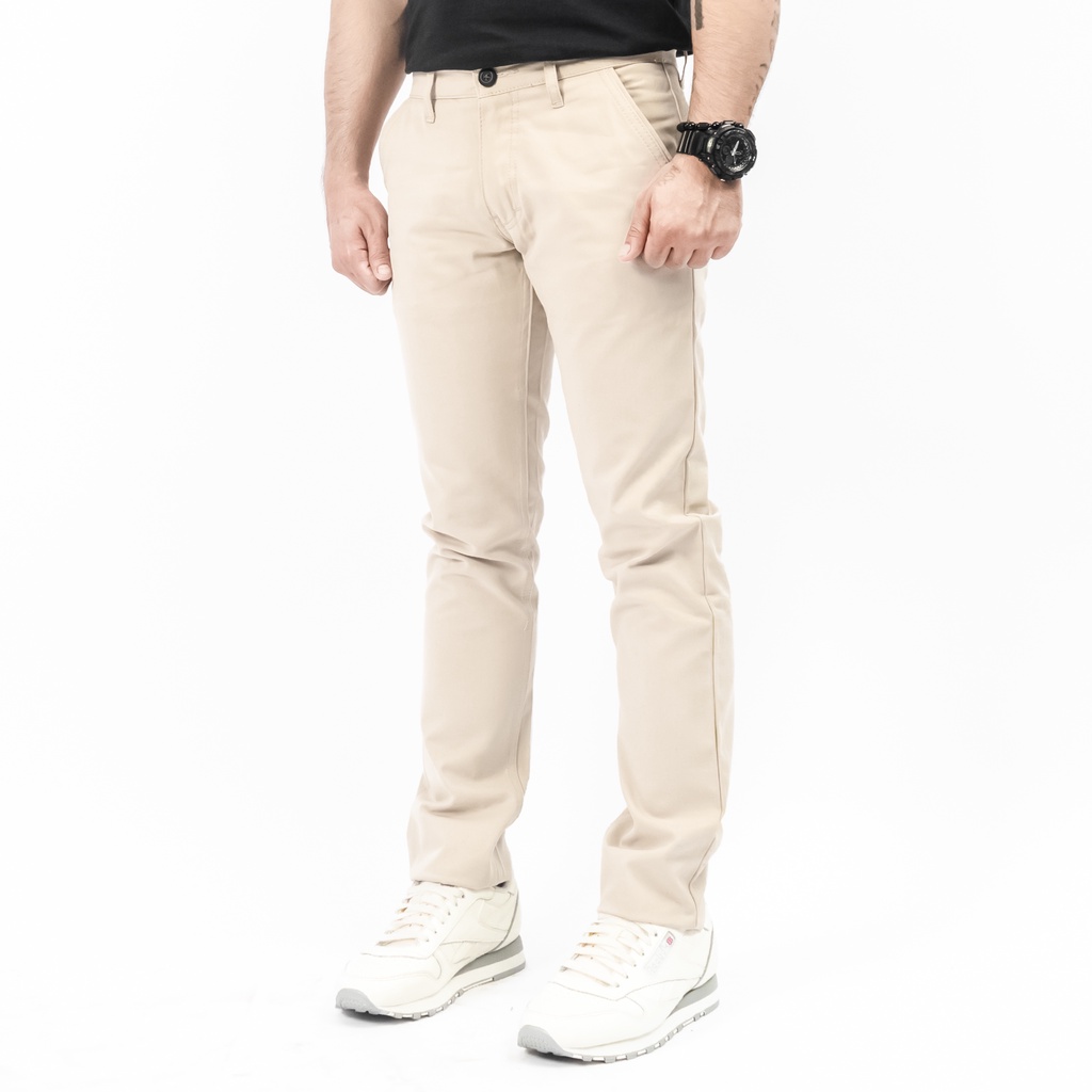 Gizmo Celana Chino Panjang Cream