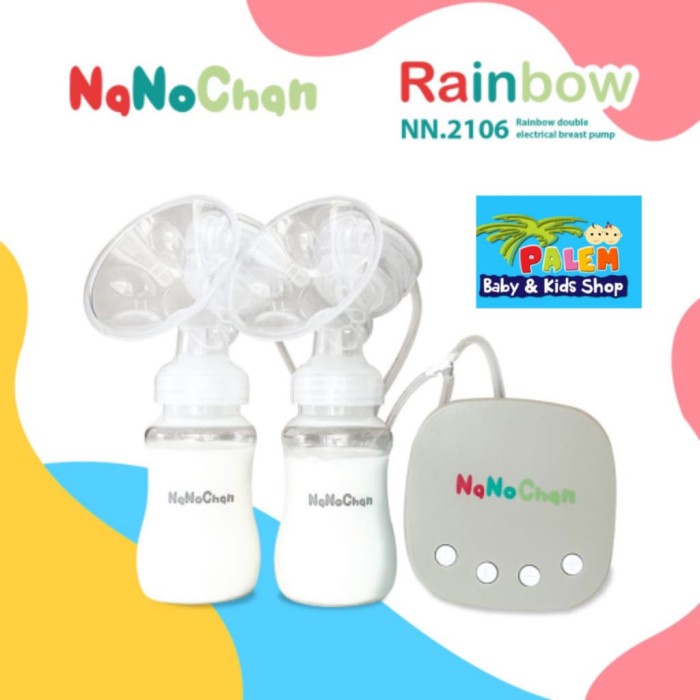 Little Giant Nano Chan Rainbow Double Electrical Breastpump/Pompa asi