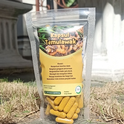 Kapsul Temulawak  (isi 100) Trifian Herbal