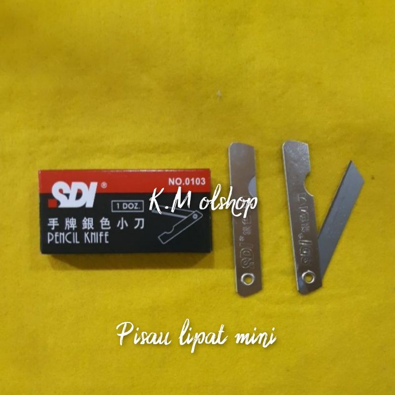 

K.M.95 - PISAU LIPAT MINI // CUTTER MUNGIL