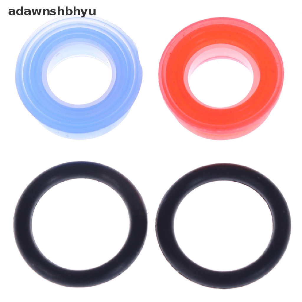 Adawnshbhyu 8Pcs/set Ceramic Disc Silicon Washer Insert Turn Replacement1/2" Untuk Valve Tap