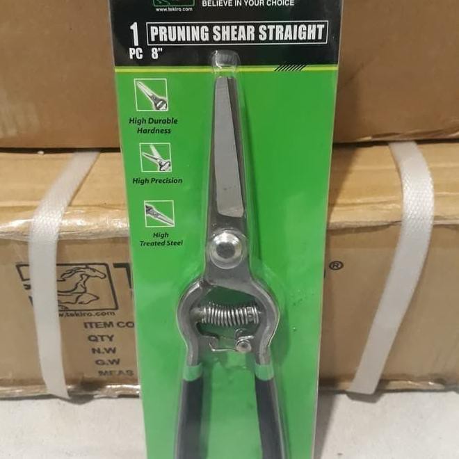 TEKIRO gunting dahan lurus 6&quot; TEKIRO PRUNING SHEAR STRAIGHT 6 inch GD-PS1780