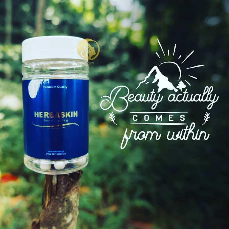 Herbaskin Suplemen Pemutih Badan Original